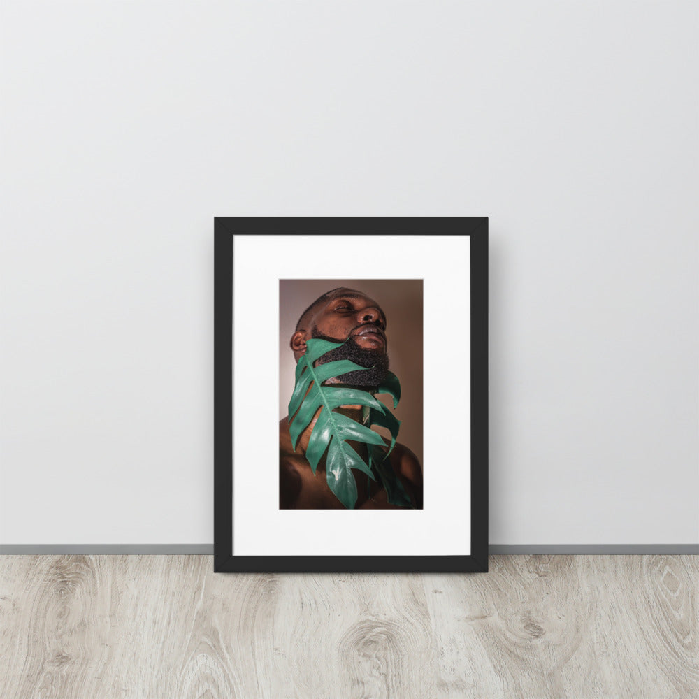 Fenestrations Matte Paper Framed Poster With Mat