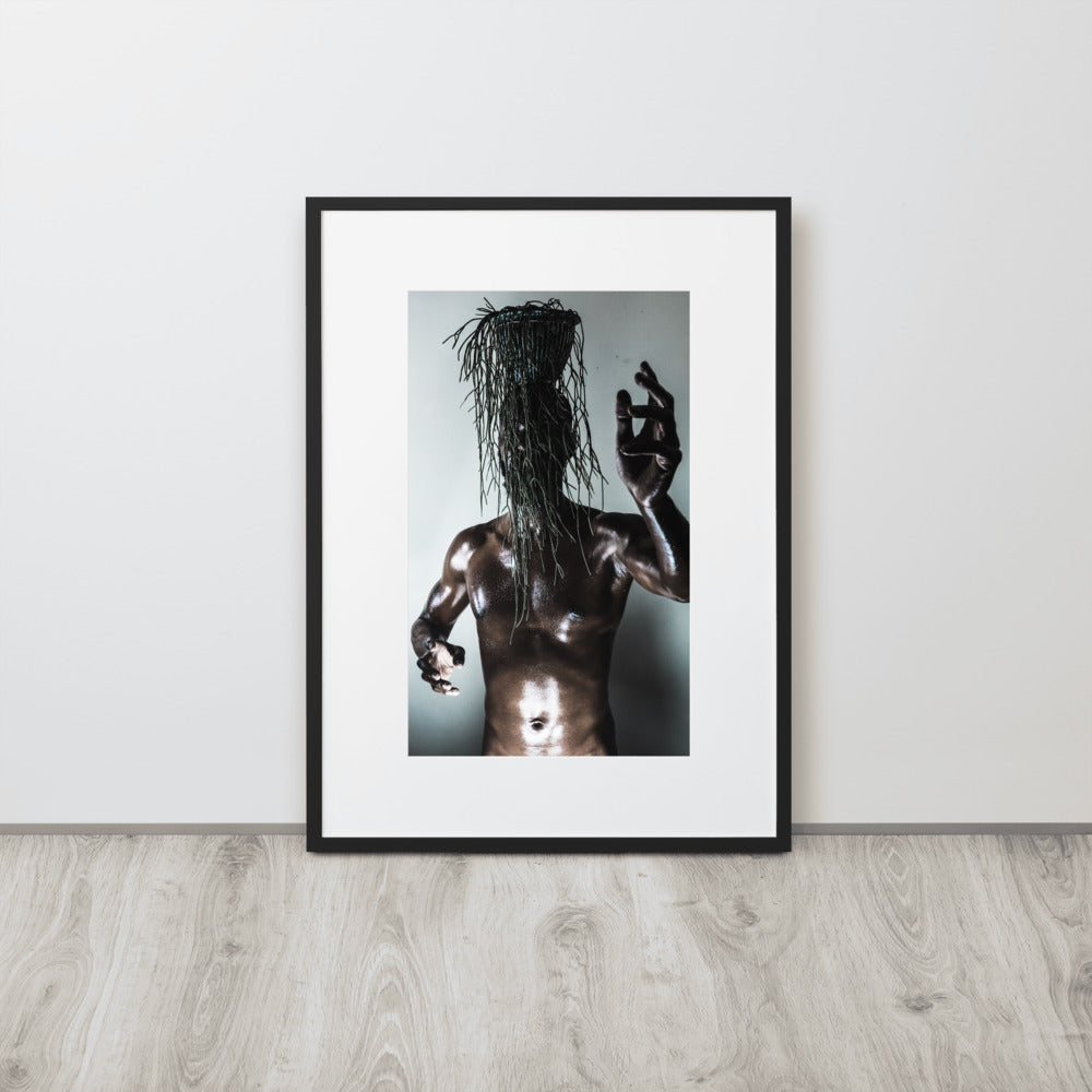 The Planter Matte Paper Framed Poster With Mat