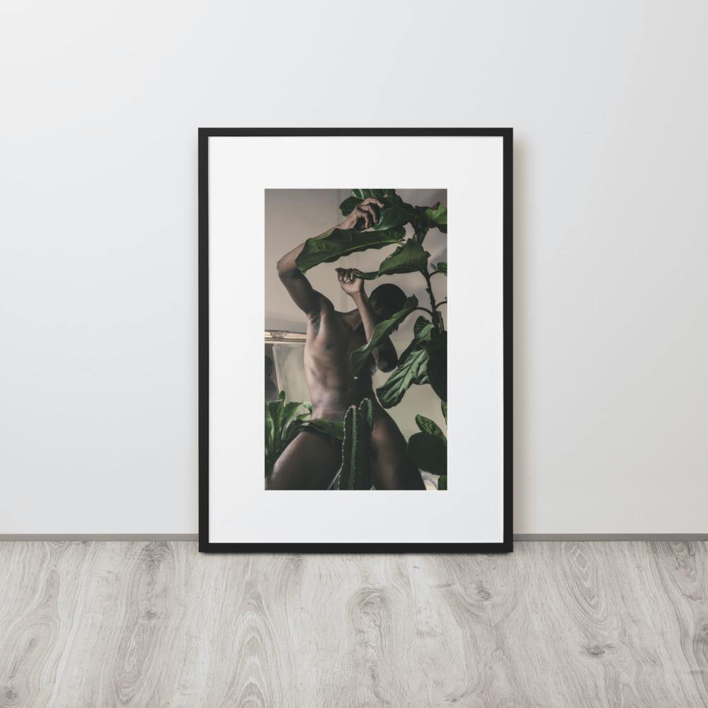 The Fiddler Matte Paper Framed Poster With Mat - Innovign Art