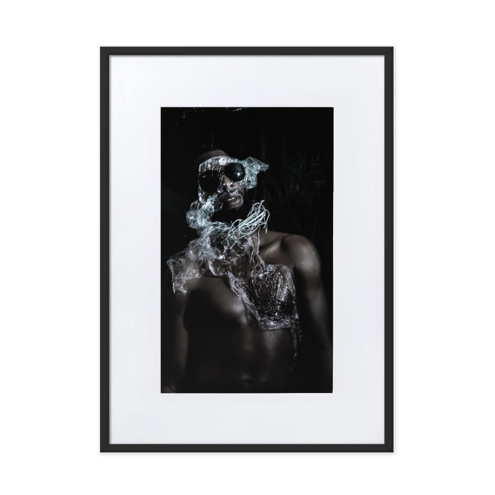 Derelict Matte Paper Framed Poster With Mat - Innovign Art