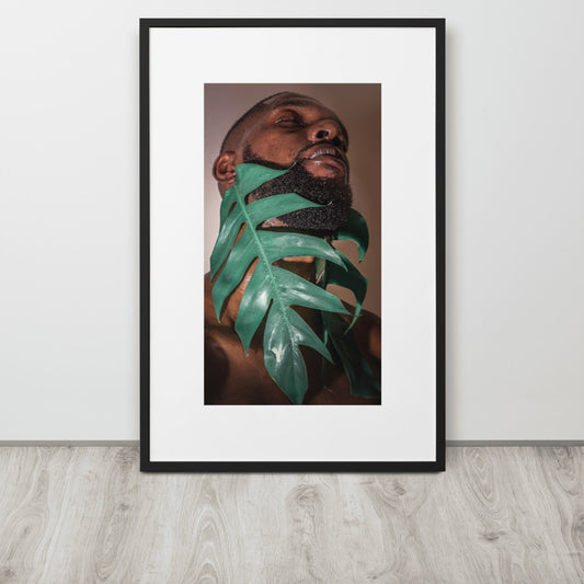 Fenestrations Matte Paper Framed Poster With Mat