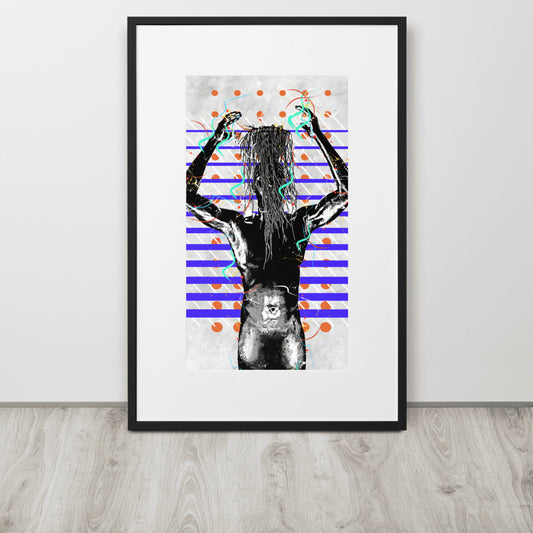 The Planter Matte Paper Framed Pop Poster With Mat