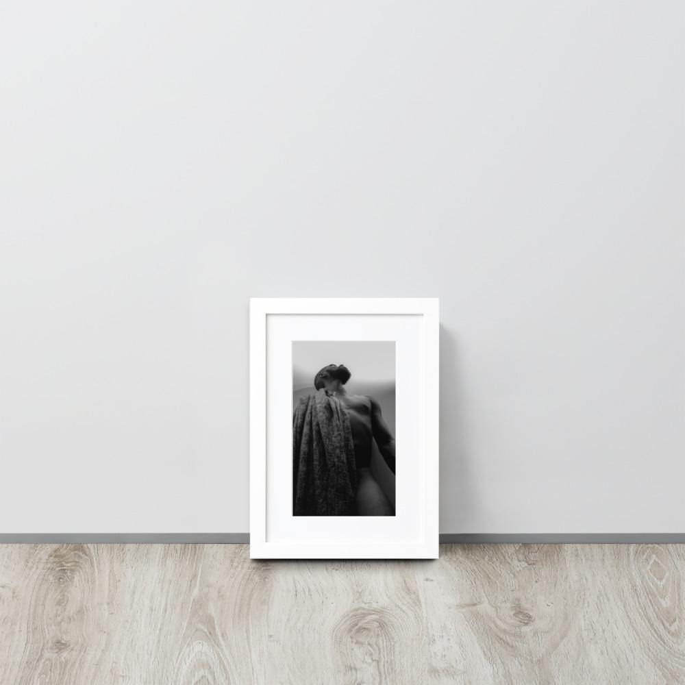 Ascend Matte Paper Framed Poster With Mat - Innovign Art