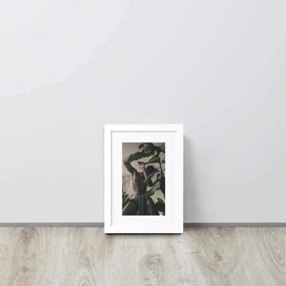 The Fiddler Matte Paper Framed Poster With Mat - Innovign Art