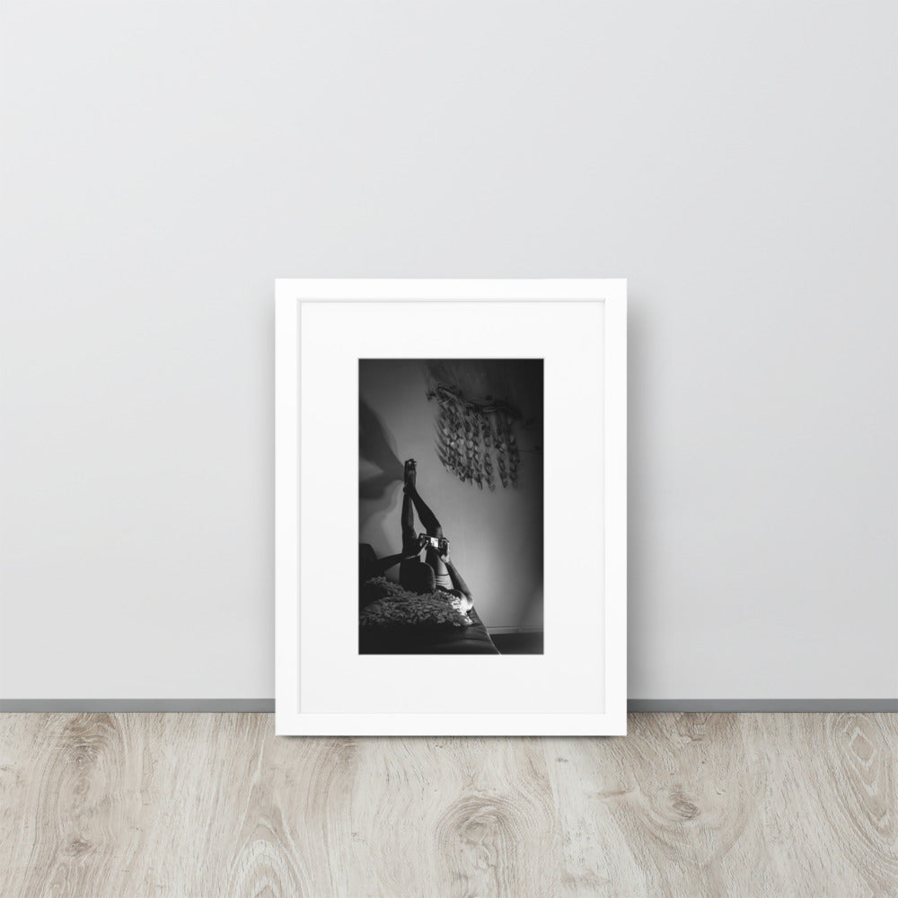 The Social Man Matte Paper Framed Poster With Mat