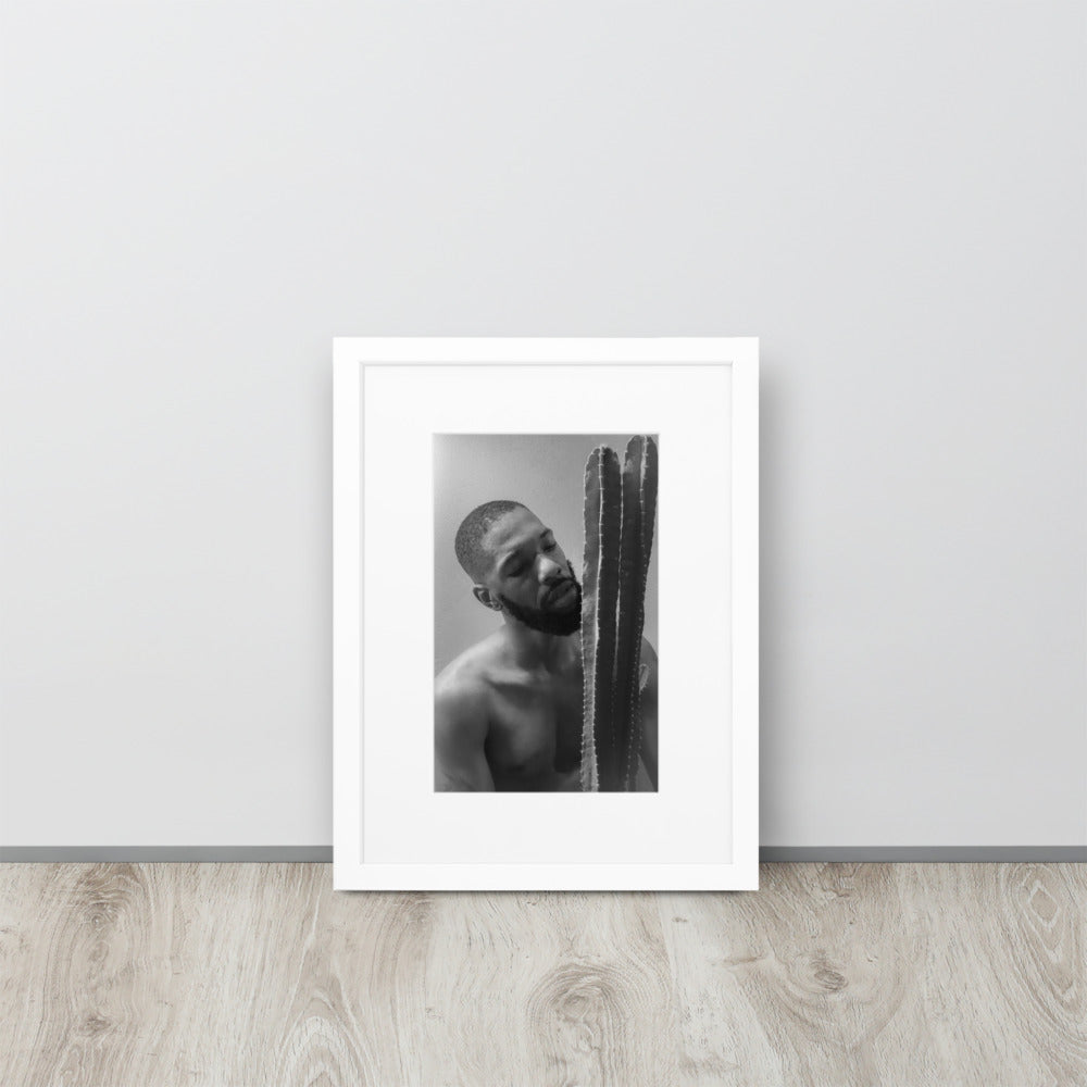 The Plant Guy Matte Paper Framed Poster With Mat