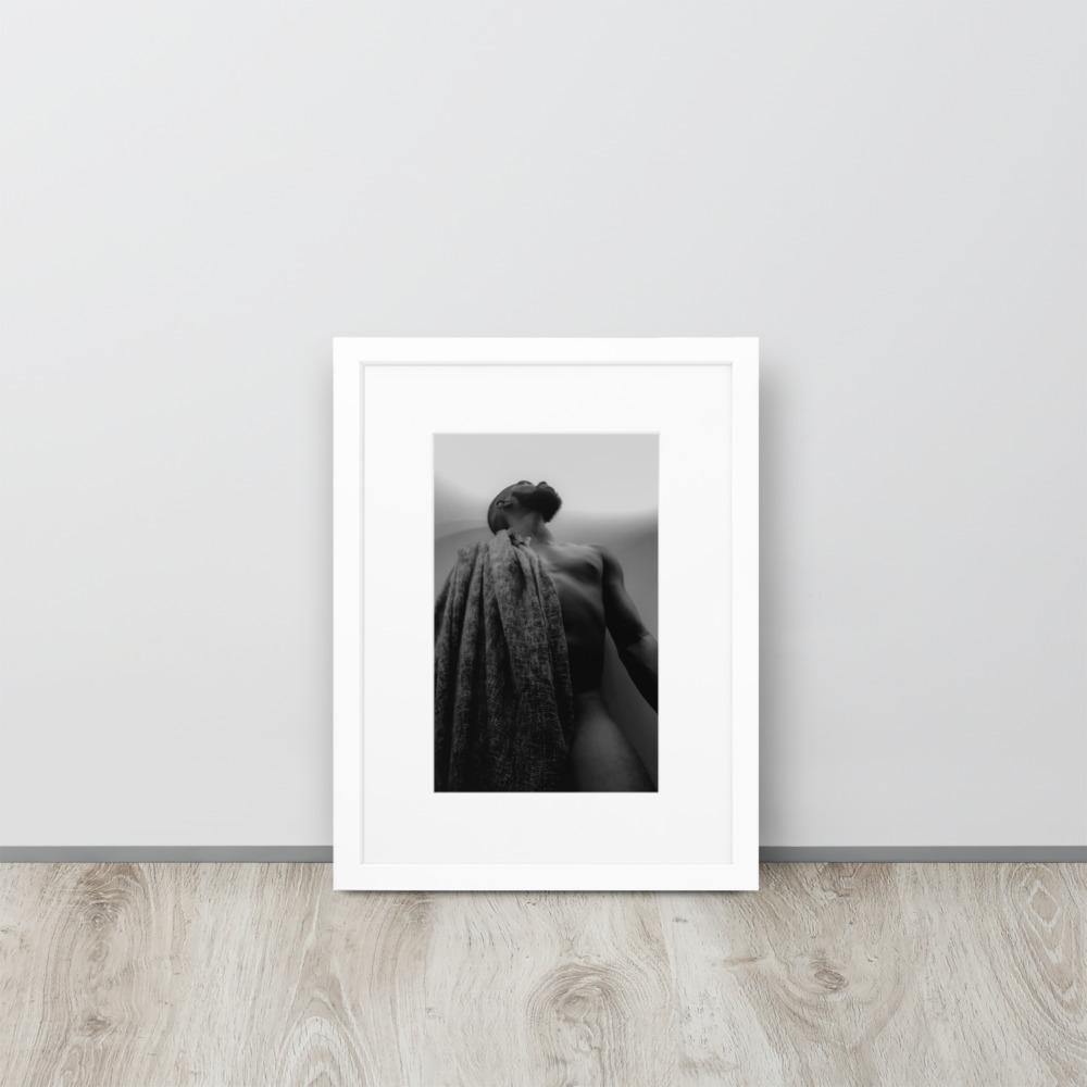 Ascend Matte Paper Framed Poster With Mat - Innovign Art