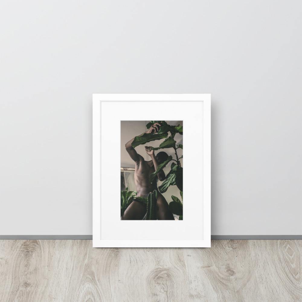 The Fiddler Matte Paper Framed Poster With Mat - Innovign Art