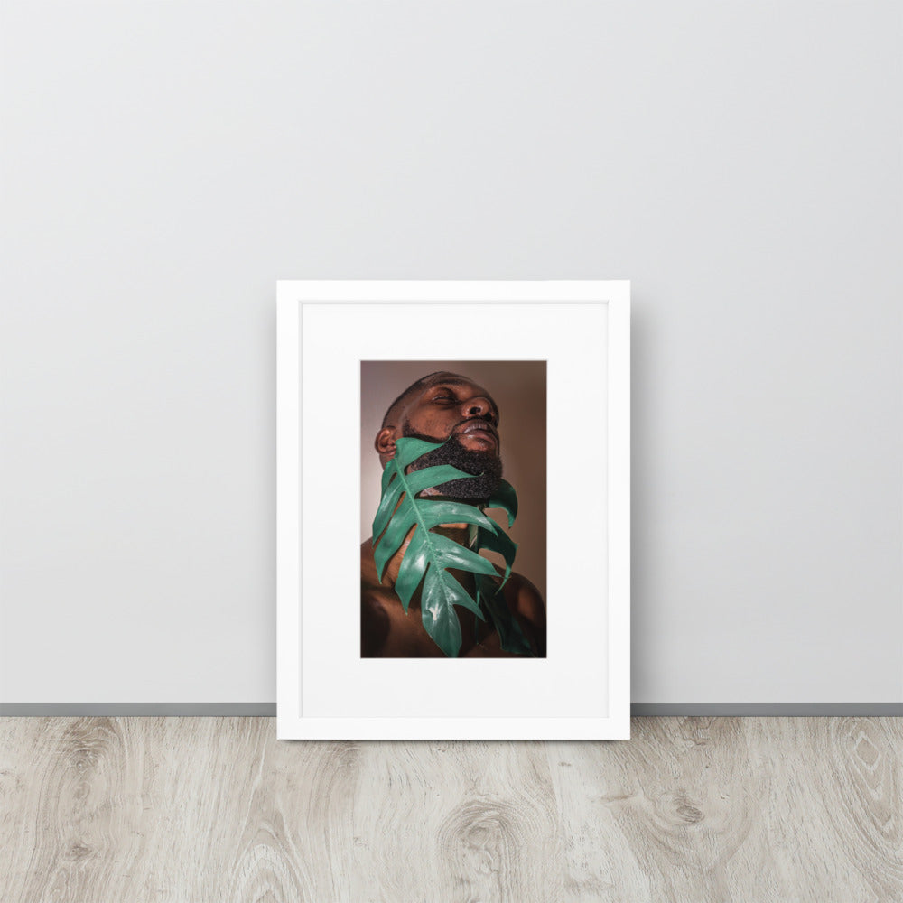 Fenestrations Matte Paper Framed Poster With Mat