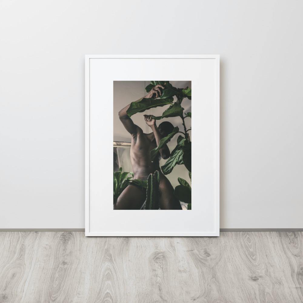 The Fiddler Matte Paper Framed Poster With Mat - Innovign Art