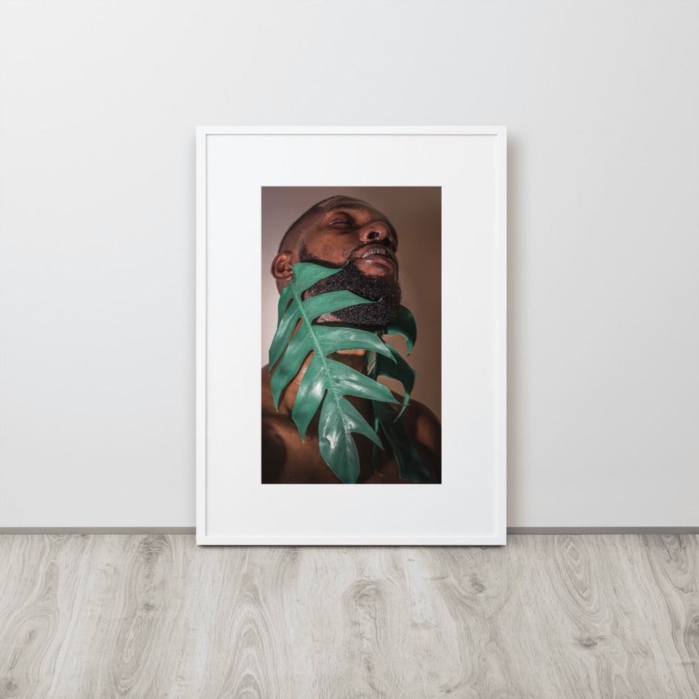 Fenestrations Matte Paper Framed Poster With Mat