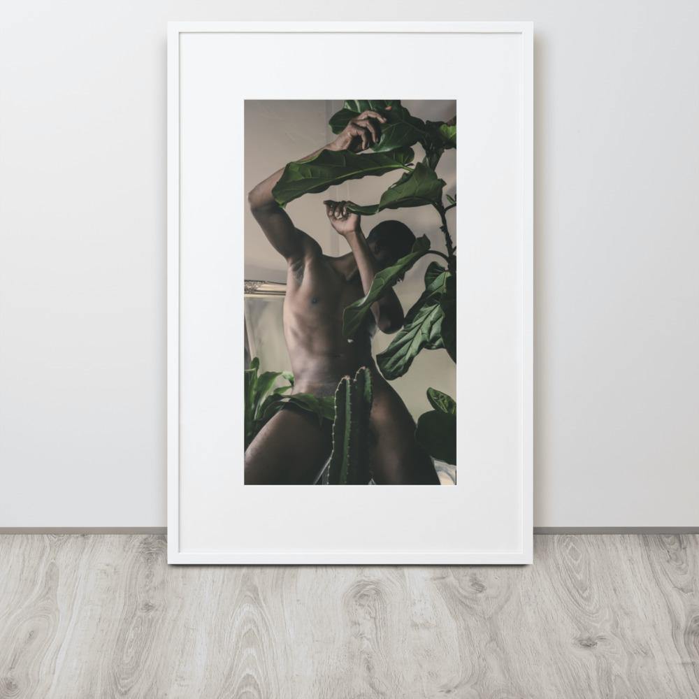 The Fiddler Matte Paper Framed Poster With Mat - Innovign Art