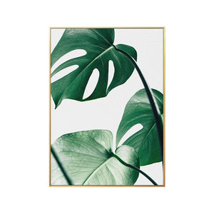 Quotes Green Leaves Canvas Prints