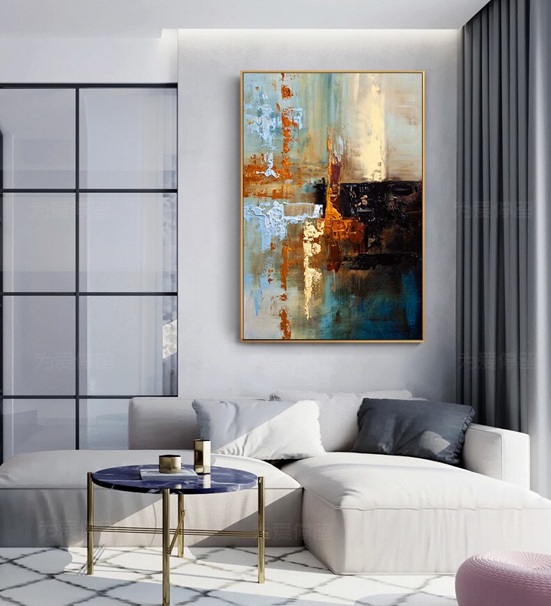 Original Abstract Oil Painting - Canvas Painting | Innovign Art Shop