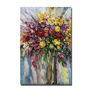 Natures Splendor - Flowers and Trees Oil Paintings On Canvas