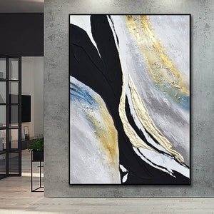 Modern Abstract Painting On Canvas Large Size Wall Art – Innovign Art