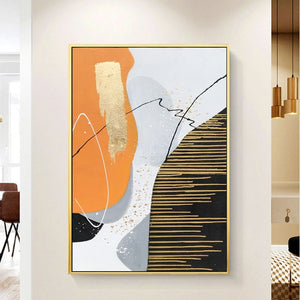 Modern Abstract Large Color block painting