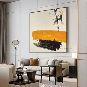Pure Hand-painted Abstract Modern Oil Painting