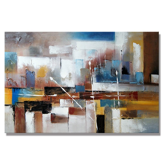 Modern Oil Painting On Canvas - Hand Painted | Innovign Art Shop